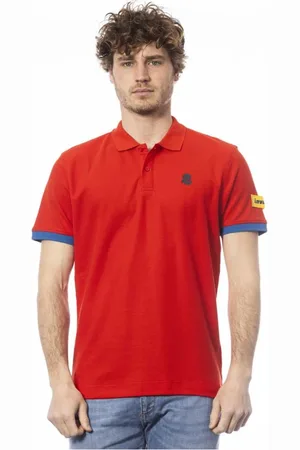 Invicta Tops, Heren, Rood, XL, Katoen, Polo Shirts