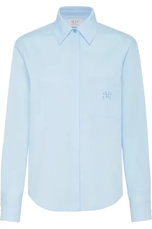 MVP Wardrobe Blouses & Shirts, Dames, Blauw, M, Katoen, Port Grimaud Shirt