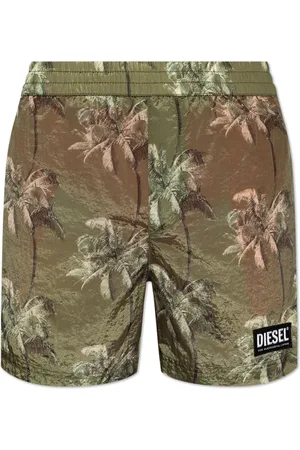 Diesel Badkleding, Heren, Groen, L, Nylon, Bmbx-Rio Zwemshorts