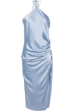 Simkhai Kleedjes, Dames, Blauw, S, Midi Kleedjes