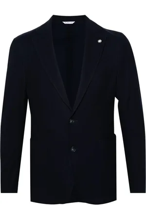 Manuel Ritz Jassen, Heren, Blauw, S, Katoen, Blazers