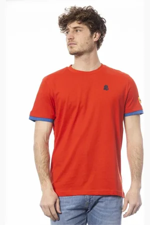 Invicta Tops, Heren, Rood, S, Katoen, T-Shirts