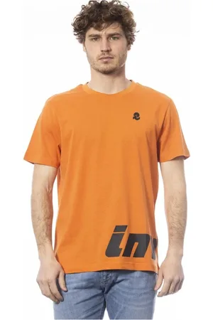 Invicta Tops, Heren, Oranje, M, Katoen, T-Shirts