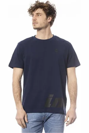 Invicta Tops, Heren, Blauw, M, Katoen, T-Shirts