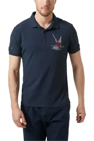 Helly Hansen Tops, Heren, Blauw, S, Polo Shirts