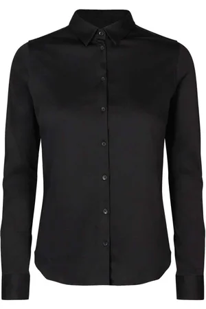 Mos Mosh Blouses & Shirts, Dames, Zwart, M, Katoen, Blouses