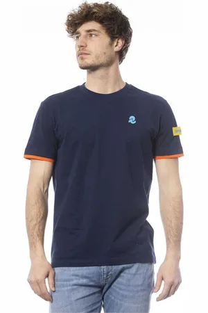 Invicta Tops, Heren, Blauw, 2Xl, Katoen, T-Shirts