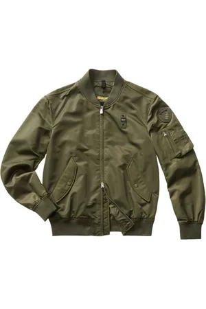 Blauer Jassen, Heren, Groen, L, Nylon, Groene Bomberjack