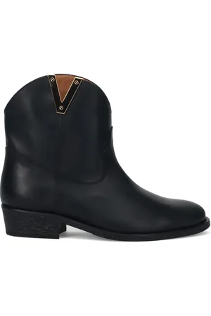 Via Roma Schoenen, Dames, Zwart, 40 EU, Suède, Enkellaarsjes