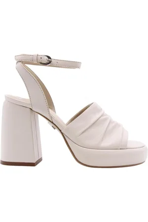 Bronx Schoenen, Dames, Wit, 40 EU, Hardig Sandaal