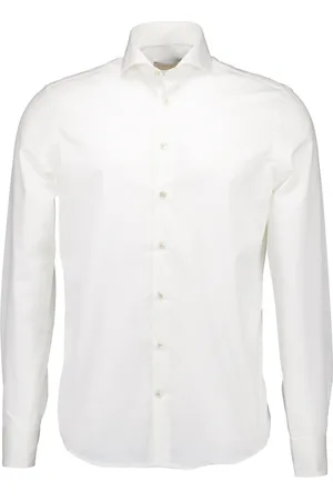 john miller Overhemden, Heren, , L, lange mouw overhemden creme