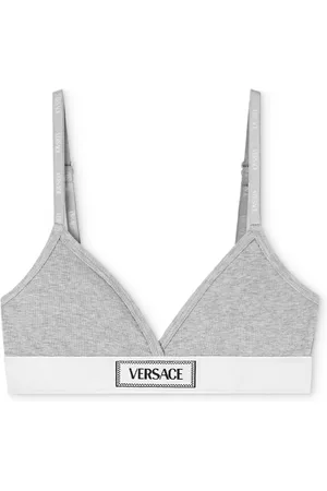 VERSACE Ondergoed, Dames, Grijs, L, Katoen, Socks
