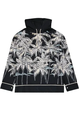 Palm Angels Jassen, Heren, Zwart, M, Katoen, Shirts