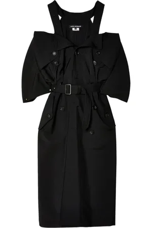 JUNYA WATANABE Kleedjes, Dames, Zwart, M, Wol, Short Kleedjes