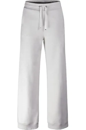 MOORER Broeken, Dames, , 2Xs, Katoen, Zachte katoenen kasjmier joggers