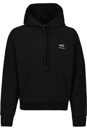 Ami Sweatshirts & Hoodies, Heren, Zwart, M, Katoen, Hoodies