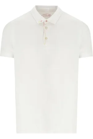 BOB der Bär Tops, Heren, Wit, XL, Katoen, Polo Shirts