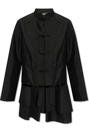 Comme des Garçons Jassen, Heren, Zwart, M, Blazer met opstaande kraag