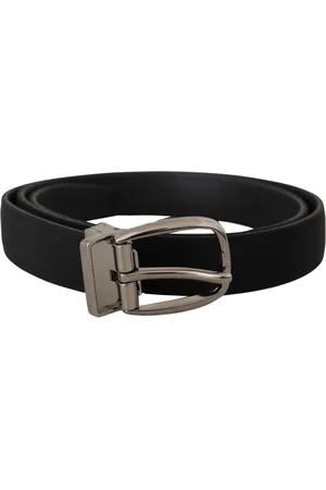 Dolce & Gabbana Accessoires, Heren, Zwart, 105 CM, Leer, Belts