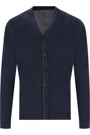 BOB der Bär Truien, Heren, Blauw, M, Katoen, Cardigans
