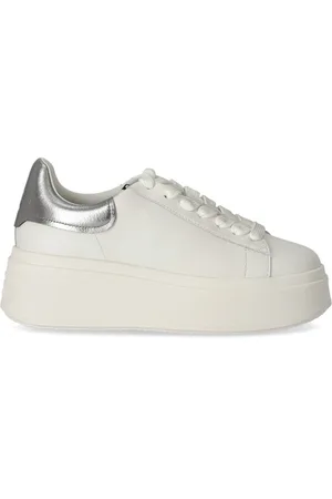 Ash Schoenen, Dames, Wit, 40 EU, Katoen, Sneakers