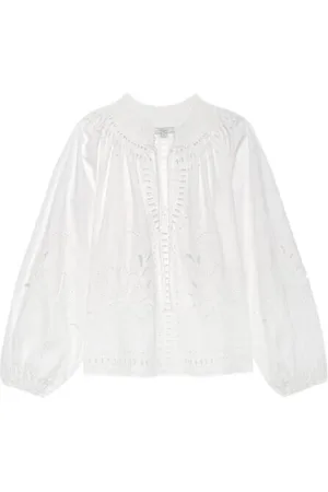 Rails Blouses & Shirts, Dames, Wit, M, Katoen, Blouses