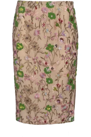 VIVETTA Rokken, Dames, Veelkleurig, S, Polyester, Midi Skirts