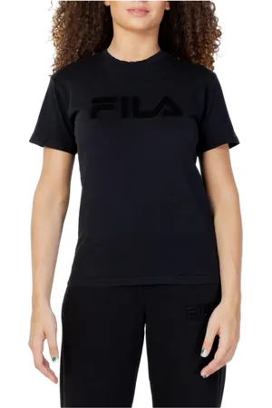 Fila Tops, Dames, Blauw, M, Katoen, T-Shirts