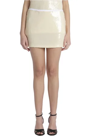Nº21 Rokken, Dames, Geel, S, Polyester, Skirts