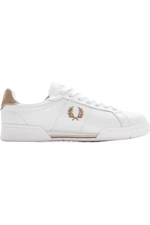 Fred Perry Schoenen, Heren, Wit, 45 EU, Leer, Klassieke leren sneakers