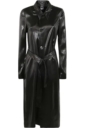 SAPIO Mantels, Dames, Zwart, S, Trench Coats