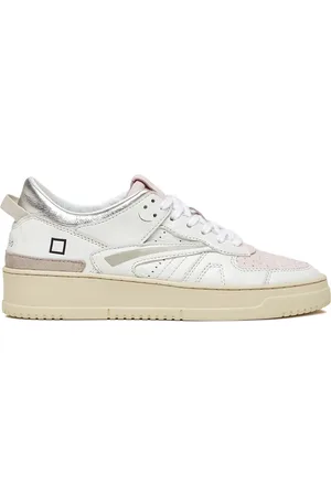 D.A.T.E. Schoenen, Dames, Wit, 36 EU, Katoen, Sneakers