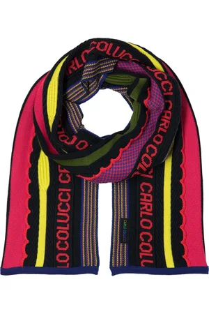 Carlo Colucci Accessoires, Heren, Veelkleurig, ONE Size, Wol, Scarves
