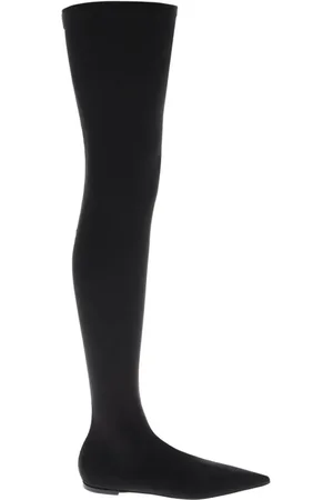 Dolce & Gabbana Schoenen, Dames, Zwart, 37 EU, Over-knee Boots