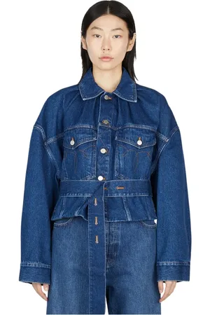 MERYLL ROGGE Jassen, Dames, Blauw, L, Denim, Denim Jack