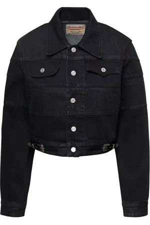 Andersson Bell Jassen, Dames, Zwart, M, Denim, Denim Jack