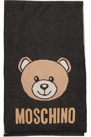 Moschino Accessoires, Dames, Zwart, ONE Size, Polyester, Scarf