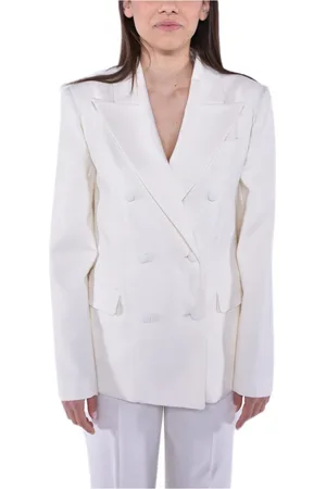 MVP Wardrobe Jassen, Dames, Wit, S, Wol, Blazers