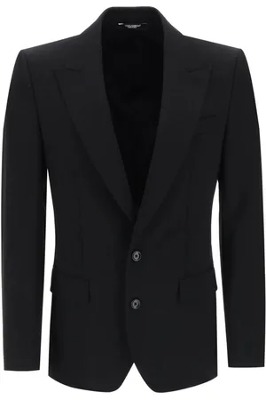 Dolce & Gabbana Jassen, Heren, Zwart, L, Stijlvolle Jas voor Mannen