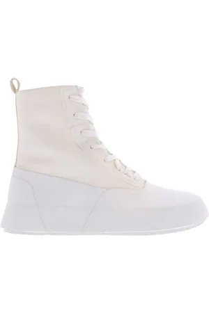 AMBUSH Schoenen, Heren, Wit, 40 EU, Leren Hi-Top Sneaker Off