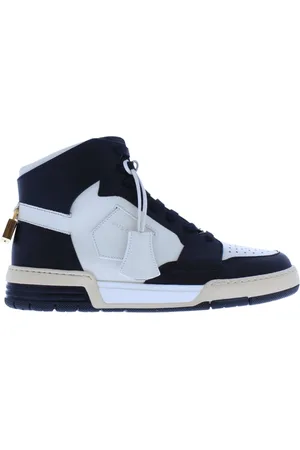 BUSCEMI Schoenen, Heren, Wit, 40 EU, Heren AIR JON High Vitello