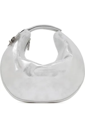 GENNY Tassen, Dames, Grijs, ONE Size, Zilveren Crossbody Tassen