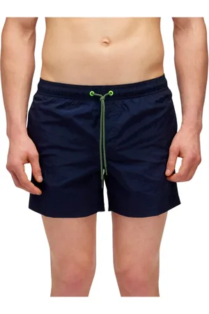 Sundek Badkleding, Heren, Blauw, S, Gekreukeld Blauw Regenboog Badpak