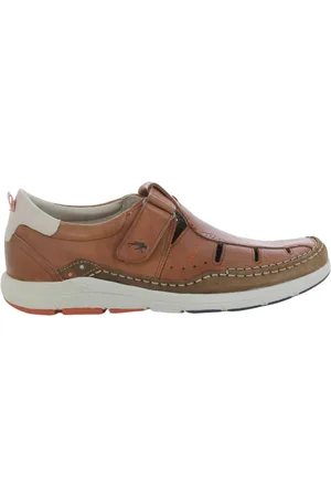 Fluchos Schoenen, Heren, Bruin, 43 EU, Herenschoenen Cognac KAI F1987