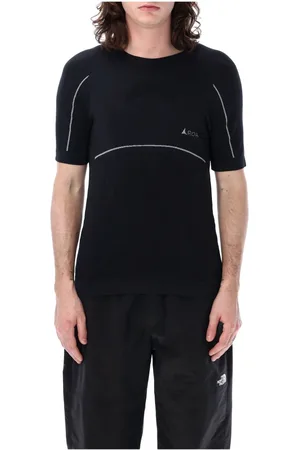 ROA Tops, Heren, Zwart, L, T-Shirts