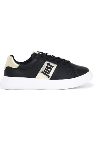 Roberto Cavalli Schoenen, Dames, Zwart, 38 EU, Sneakers