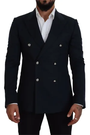 Dolce & Gabbana Jassen, Heren, Zwart, M, Leer, Blazers