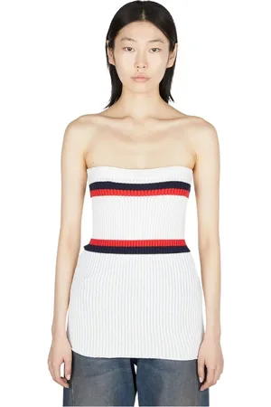 MERYLL ROGGE Tops, Dames, Wit, M, Katoen, Mouwloze Top