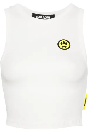 BARROW Tops, Dames, Wit, M, Mouwloze Top