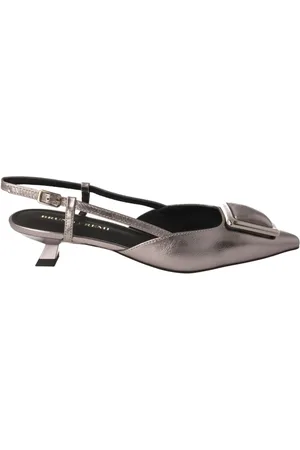 Bruno Premi Schoenen, Dames, Grijs, 38 EU, Zilver Metallic Instap Schoen